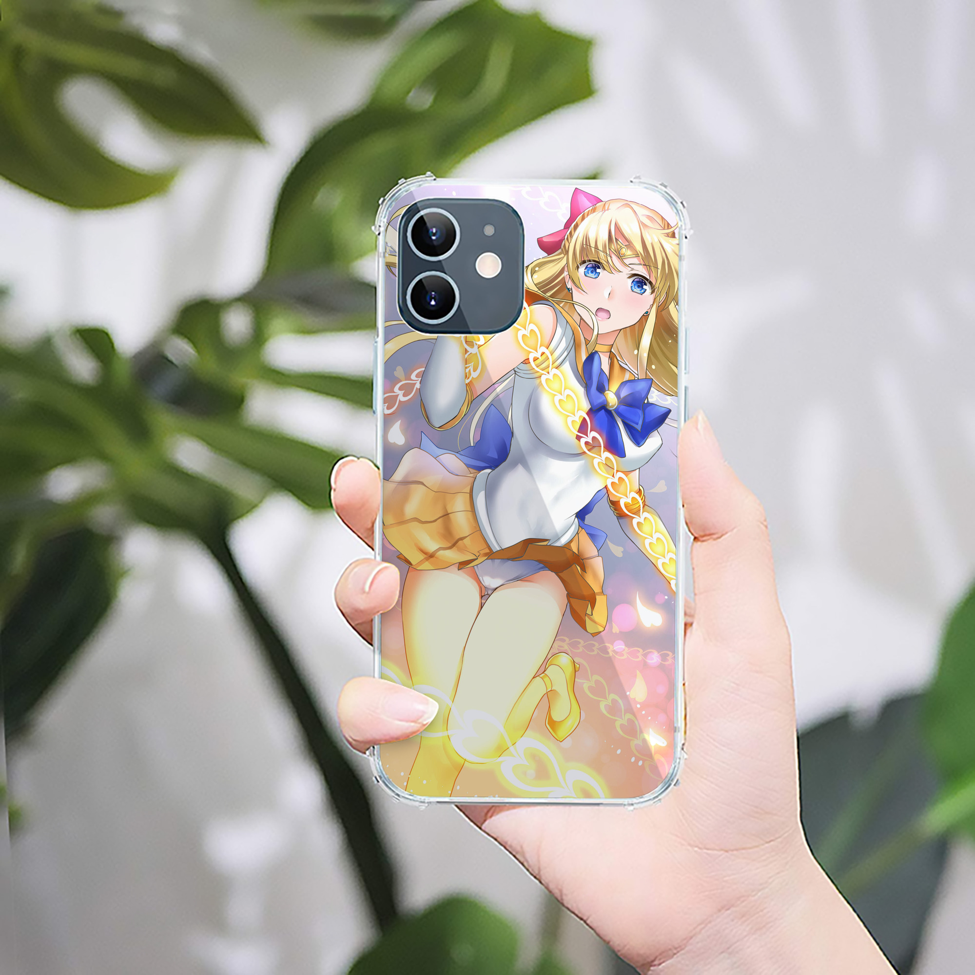 （画像用） 美少女戦士セーラームーン Sailor Moon 【iPhone 12シリーズ対応】透明スマホケース（クリアソフトケース）